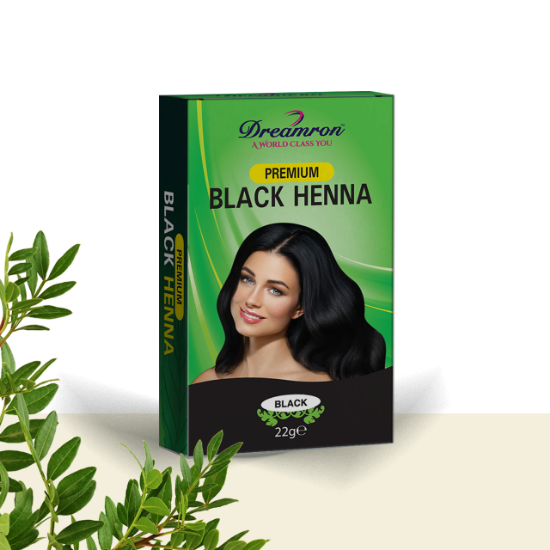 Picture of Dreamron Black Henna - Hair Color  
